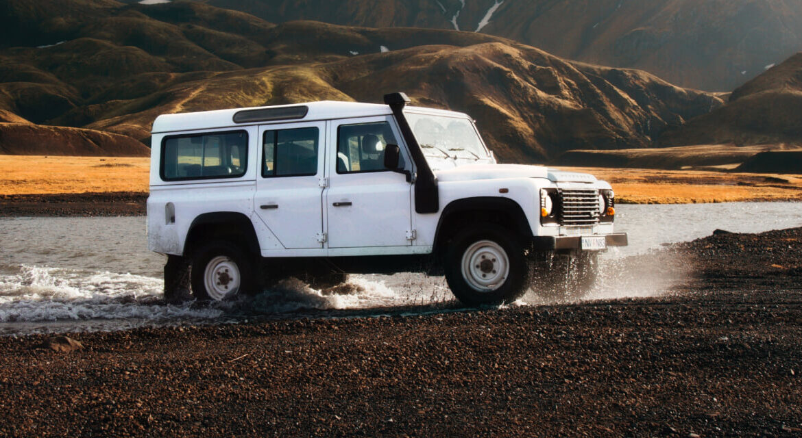 We Drive in a Skid Electric Porsche Taycan 4S Sedan